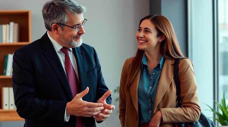 Advogado previdenci&aacute;rio em atendimento a clientes da Advocacia Schettini - SP